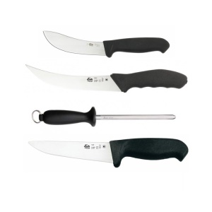 Set profesional cutite macelarie Morakniv Frosts pentru jupuire, dezosare si injunghiere