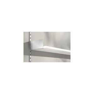 Set suporti raft pe sina Dolle Book Brackets 250x130x22 mm, alb, 2 piese - Img 2