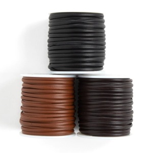 Sireturi din piele de vitel, 2mm/22.9m, Tandy Leather USA - Img 5