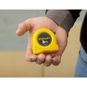 Stanley 0-30-487, ruleta clasica 3m, protectie Tylon, tru-zero, 3m x 12.7mm, blister - Img 4