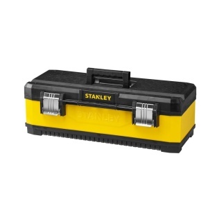 Stanley 1-95-614, Cutie de scule galvanizata din metal+plastic, 26inch - Img 2