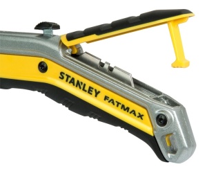 Stanley FMHT0-10288, Cutter FatMax EXO cu lama retractabila + o lama trapezoidala 62mm - Img 3