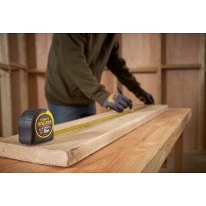 Stanley FMHT0-33868, ruleta magnetica fatmax 8m, Mylar®, BladeArmor, tru-zero, rupere la 3.2m, magnet detasabil, 8m x 32mm, blister - Img 8