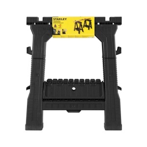 Stanley STST1-70713, Pereche capre pliabile pentru taiat lemne, capacitate maxima 450kg - Img 5