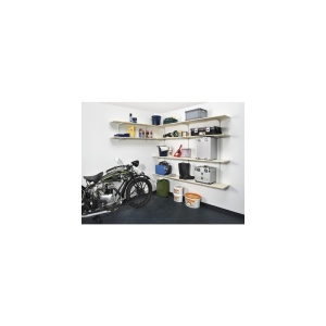 Suport simplu raft pe sina Dolle Single Slot 400mm, pentru rafturi modulare - Img 10