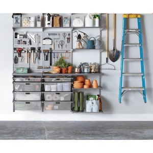 Suport simplu raft pe sina Dolle Single Slot 500mm, pentru rafturi modulare - Img 9