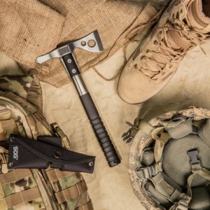 Tomahawk SOG FastHawk Polished, otel inoxidabil 420, muchie 51 mm - Img 10