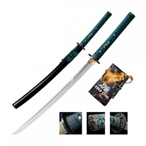 Wakizashi Cold Steel Dragonfly Long Handle cu lamă din oțel carbon 1060 – CS-88DWK