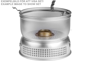 127271 Serie 27-21 UL/D/GB Doussal cu arzator pe gaz pentru camping, Trangia - Img 4