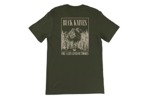 13425BG Tricou Life Livet Outdoors, Buck Knives
