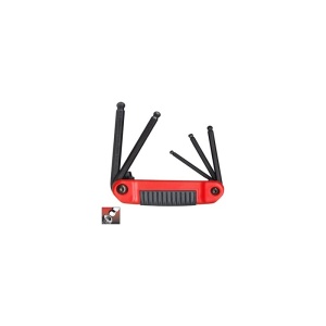 25519 Set 5 piese imbus cap sferic in INCH pentru automodelism, Unior - Img 2