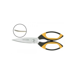 733020-g Foarfeca pentru kevlar / fibra de carbon / compozite, 20cm , curba cu o lama serata, Kretzer - Img 2