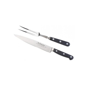 8888TLDFOURCHC Set cutit si furculita curbata, lungime 21cm, Sabatier Proxus - Img 2