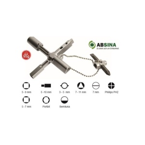 AB-1002 Cheie universala pentru panouri, ABSINA - Img 2