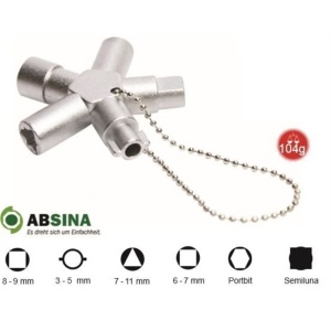 AB-1007 Cheie universala pentru panouri, ABSINA