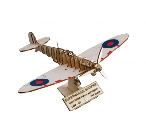 Aeromodel de vanatoare din lemn - Bătălia Angliei 1/48 - Artesania Latina