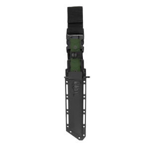 Baioneta tactica SOG BAR15T Tanto Bayonet OD, otel AUS-8, lama 180 mm - Img 7