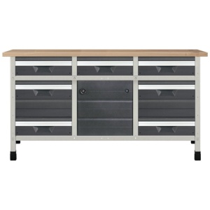 Banc de lucru 1610x650x860 mm, Nr. 3, Wolfcraft - Img 2