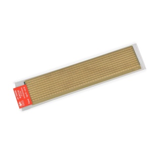 Banda decorativa din alama pt navomodele / hobby, 3x250mm, Amati Italia - Img 2