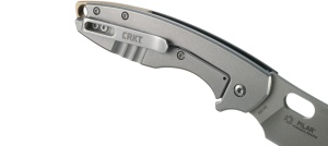 Briceag Pilar III Black w/Silver D2 Blade Steel, CRKT - Img 7