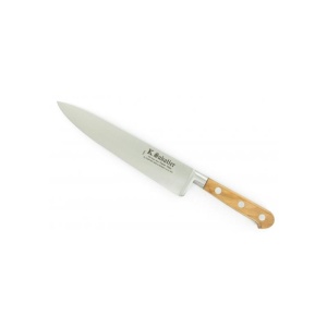 C-OL-1110-20 Cutit de gatit,olive, lungime 20cm, otel carbon, maner din lemn de maslin, Sabatier Au Carbone - Img 2