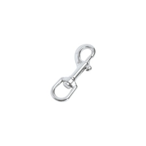 Carabiniera cu inel rotativ Nautic Pro 88 mm, inox A4