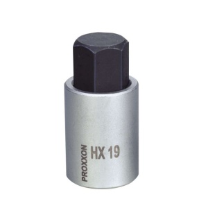 Cheie HEX 19mm, Proxxon 23473, 55mm, prindere 1/2" - Img 3