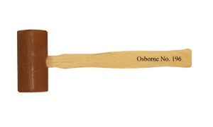Ciocan din piele netabacita Rawhide Mallet C.S. Osborne 196 pentru prelucrarea pielii