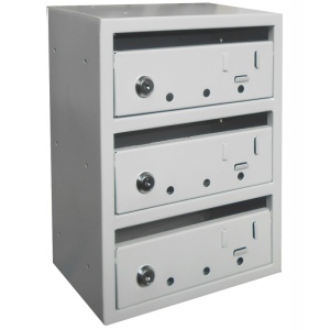 Cutie postala modulara pentru scarile de bloc 250 x 160 x 330 mm - Img 2