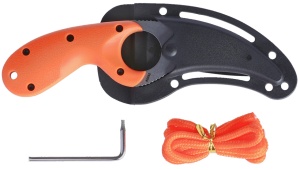 Cutit Bear Claw Orange w/Veff Serrations, CRKT - Img 7