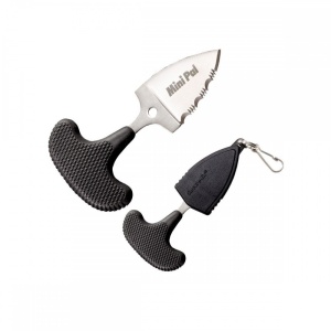 Cutit EDC Cold Steel Mini Pal AUS-8A cu teaca Secure-Ex CS-43NSK