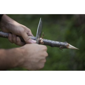 Cutit outdoor/bushcraft verde Bushcraft Forest (S), lama inox 12C27, Morakniv - Img 3