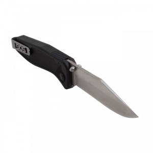 Cutit pliabil SOG Flare FLA1001-CP, lama Clip Point 8Cr13MoV Satin, deschidere asistata S.A.T., Arc Lock, maner GRN, EDC - Img 3