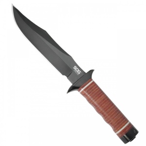 Cutit tactic SOG Bowie 2.0, otel AUS-8, lama 163 mm - Img 14