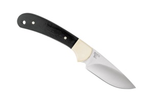 Cutit vanatoare Buck 113 Ranger Skinner 0113BRS-B, Lama 7.9 cm, lemn, teaca din piele
