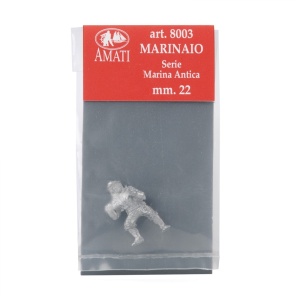 Figurina metalica marinar, pt navomodele / hobby, 22mm, Amati Italia - Img 2