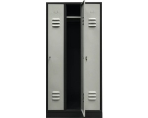 Fișet metalic 3 uși FAM MD35 890x450x1800 mm, cu poliță și bară de haine - Img 4