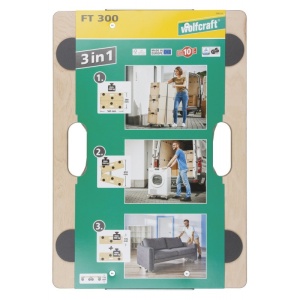 FT 300 Transportor pe role pentru mobila,separabil, Wolfcraft - Img 4