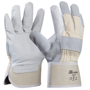 Gebol 709207, Manusi de protectie Worker, din piele de vaca, uz profesional, marimea 10.5/XL - Img 2
