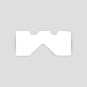 Lama ceramica debavurare "V", Noga