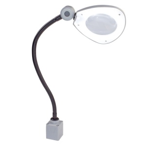 Lampa de lucru profesionala CENALED LENS AC cu lupa, cu braț flexibil - Img 15