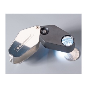 Lupa cu marire 10x si iluminare cu LED - Img 2
