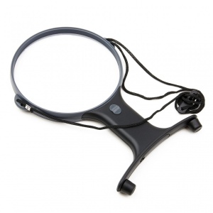Lupa hands-free MagniShine, putere 2x cu leduri - Carson