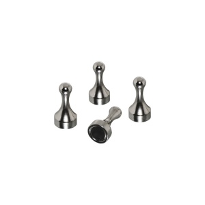 Magnet de organizare Industrial cu maner 18mm, set 4 bucăți