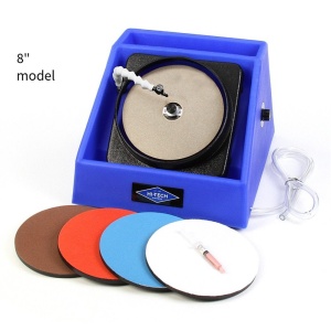 Masina lepuit inclinata cu disc de 8" pentru piatra/ minerale, Hi-Tech Diamond