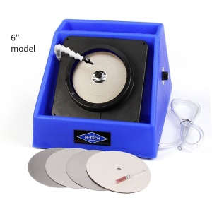 Masina lepuit inclinata cu disc de 8" pentru sticla/ cristal, HI-Tech Diamond - Img 10