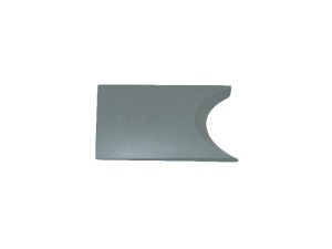 Material compozit pentru maner cutit G10 - 9.5 mm, Dark Grey