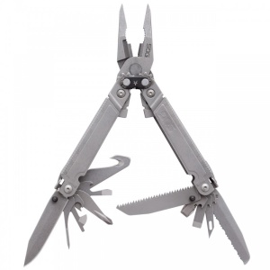 Multitool SOG PowerAccess Assist Stone, 21 functii, otel 5Cr15MoV, deschidere asistata - Img 2
