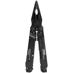 Multitool SOG PowerAccess Deluxe Black, 21 functii, Compound Leverage, kit 12 biti si husa nylon - Img 18