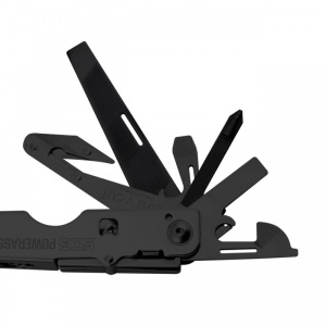 Multitool SOG PowerAssist Black Oxide cu husa din nylon, 16 functii, Compound Leverage, deschidere asistata S.A.T. - Img 4